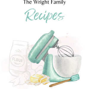 Editable Recipe Book | Cookbook Template | Cookbook for Family Recipes | Printable Cookbook for the Family | Digital Cookbook