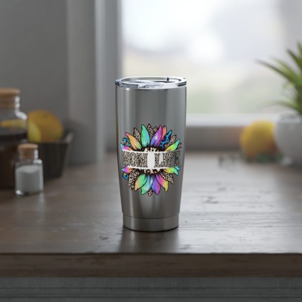 Mom Life 20oz Tumbler | Tumbler for Moms | Mom Gift - Image 5